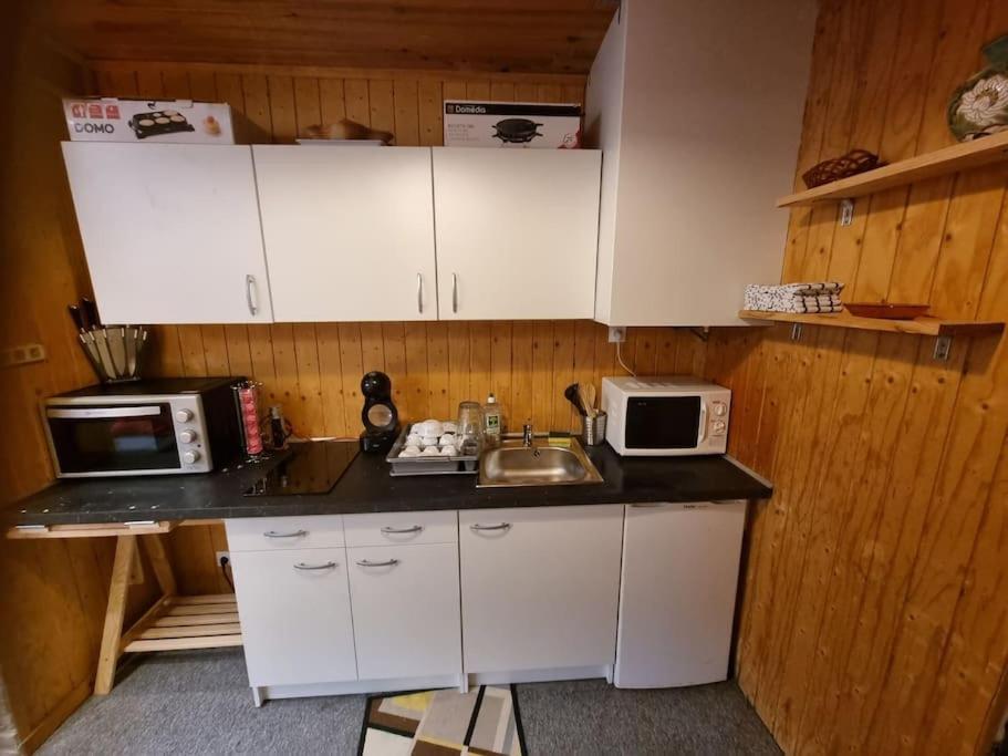 Studio 4 Couchages Dans Un Chalet Tout Confort Chamrousse Dış mekan fotoğraf